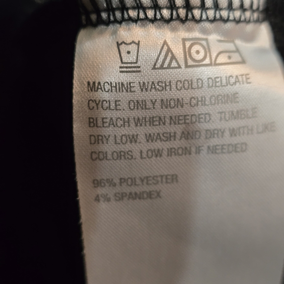 Iman L Women's Tunic Black/White/Gray Knit Sweater EUC - Picture 5 of 6